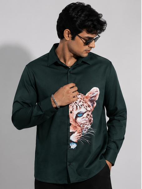Leopard Print Shirt Print Shirt