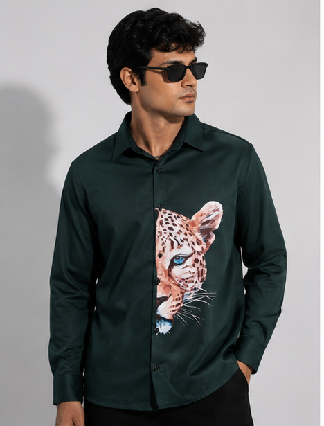 Leopard Print Shirt Print Shirt