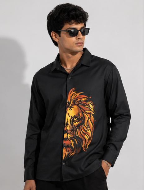 Lion Print Shirt