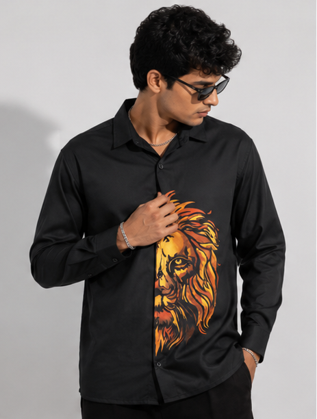 Lion Print Shirt